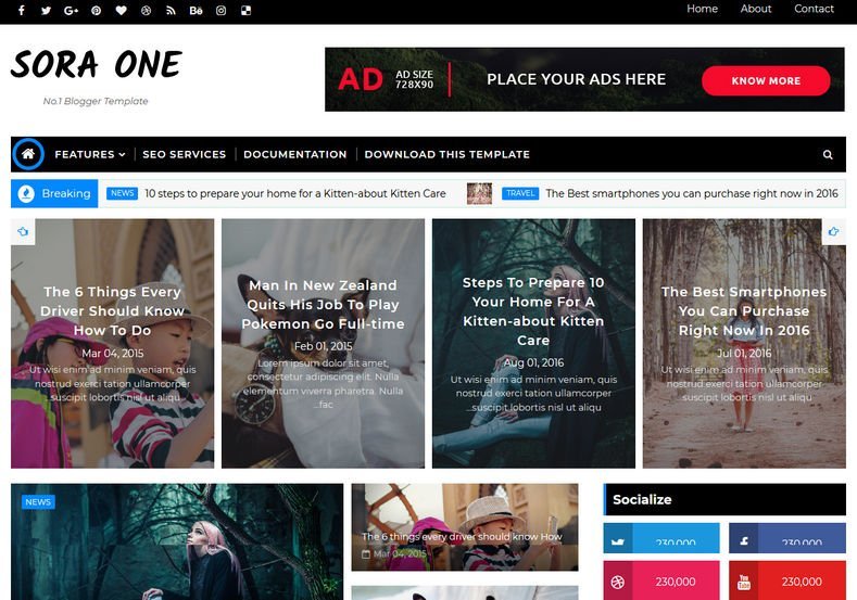 Free Blogger Template