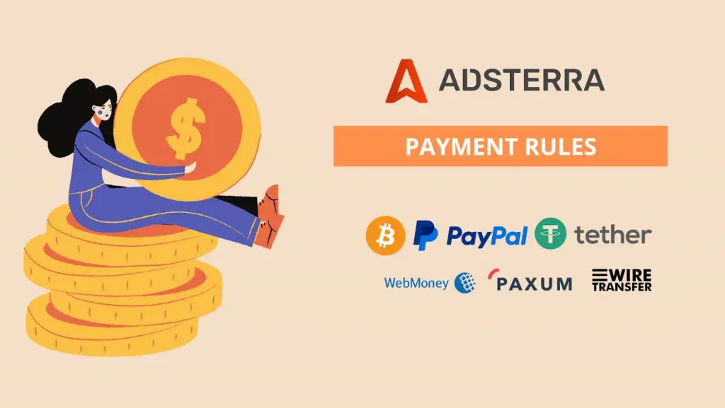 Adsterra পেমেন্ট অপশন এবং উইথড্র করার সহজ উপায় Adsterra পেমেন্ট অপশন এবং উইথড্র করার সহজ উপায়