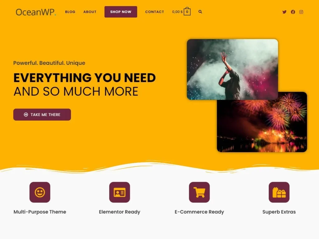 free WordPress themes for e-commerce